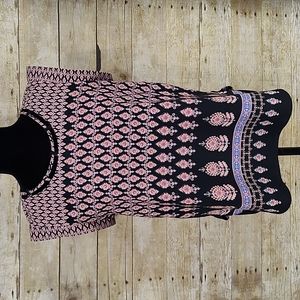 Alice Blue For Stitch Fix Patterned Top